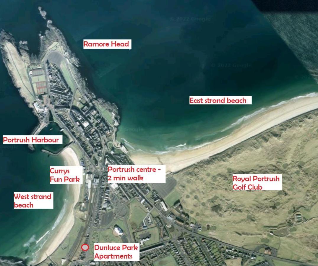 Apartamento 6 Dunluce Park - Portrush By The Sea Exterior foto